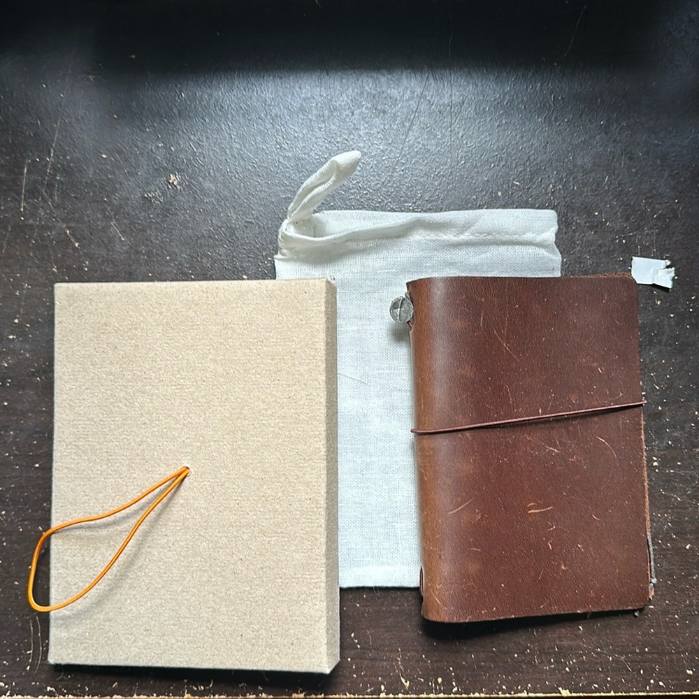 TRAVELER'S notebook
Brown (Passport Size)